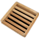 wood slat mount